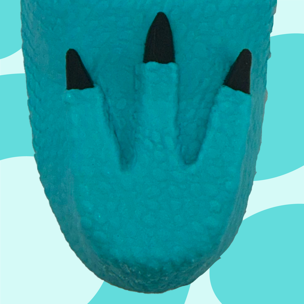 Teal Dinosaur Trax
